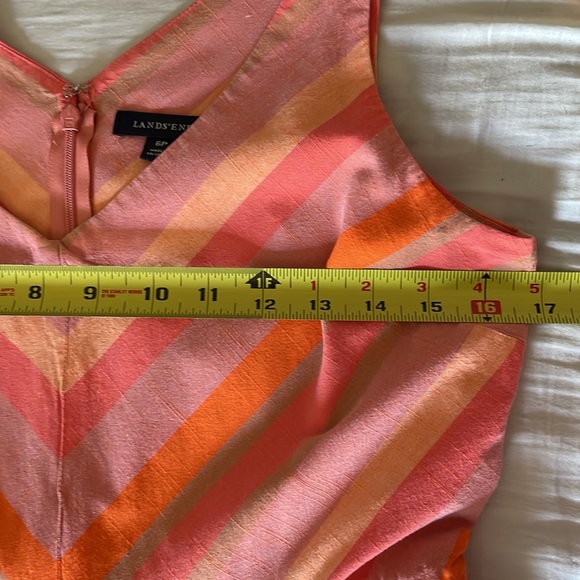 Fun Land’s End summer dress in 100% cotton. Size 6P in good used condition - Picture 7 of 11